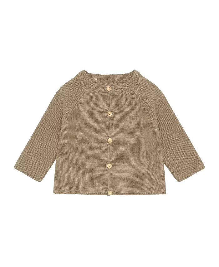 Детский кардиган из органической пряжи Vild House of Little, коричневый/бежевый
Детский кардиган из органической пряжи Vild House of Little, коричневый/бежевый