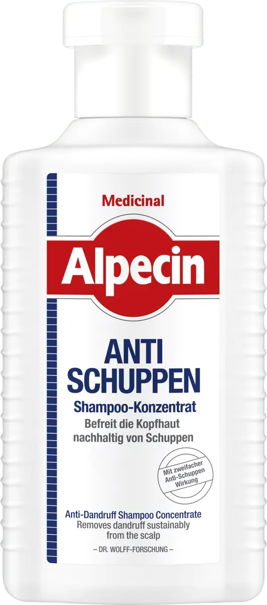 Шампунь-Концентрат Лекарственный Анти-Шуппен 2000мл Alpecin
Шампунь-Концентрат Лекарственный Анти-Шуппен 2000мл Alpecin