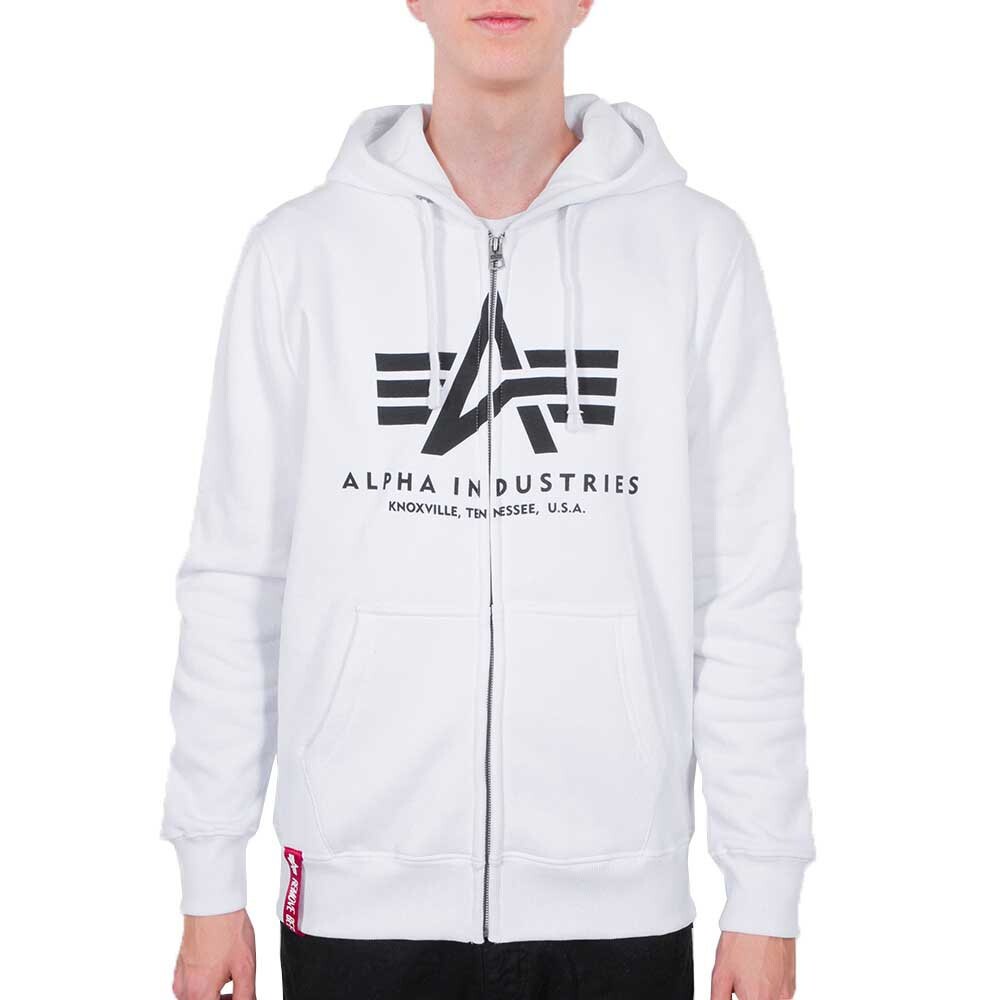 Толстовка Alpha Industries Basic Full Zip, белый
Толстовка Alpha Industries Basic Full Zip, белый