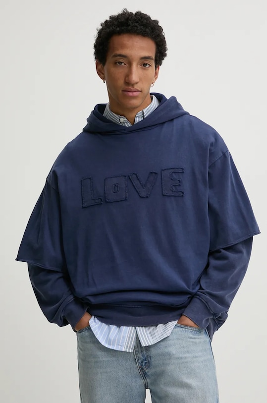 Хлопковая толстовка NUEVOMEXICO Desigual, темно-синий
Хлопковая толстовка NUEVOMEXICO Desigual, темно-синий