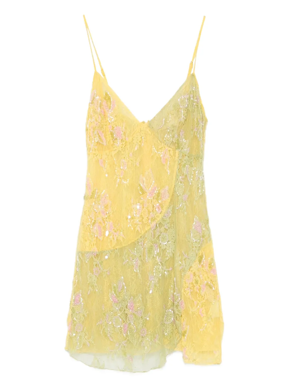 Платье на тонких бретельках с декором Roberta Einer, желтый
Платье на тонких бретельках с декором Roberta Einer, желтый