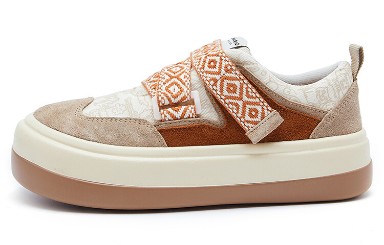 Кеды, скейтборд обувь женская низкая абрикос Joy&Mario, цвет Apricot 
Кеды, скейтборд обувь женская низкая абрикос Joy&Mario, цвет Apricot