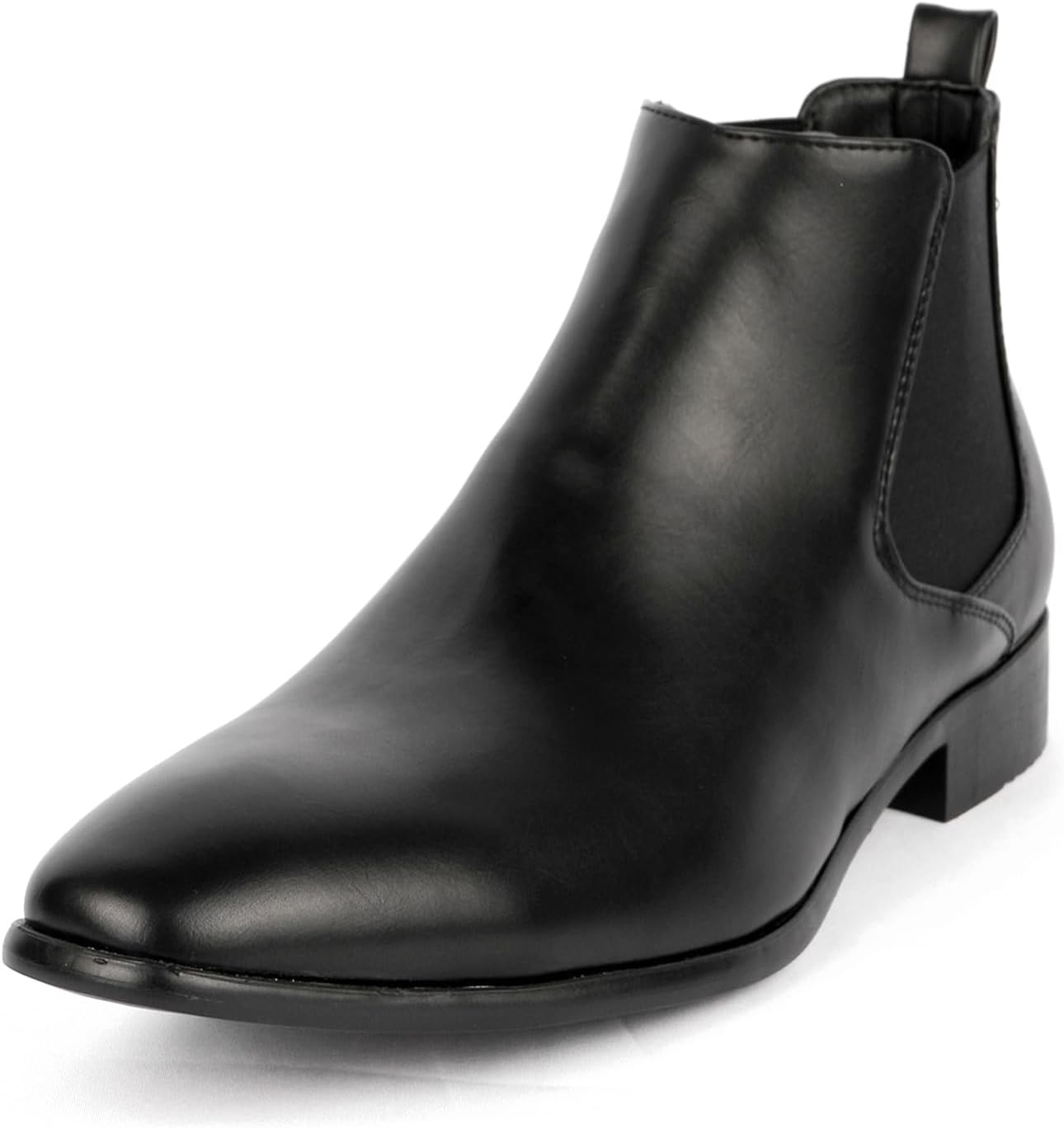 Мужские классические кожаные туфли UZUJBAA с заостренным носком, модель Chelsea, с модной эластичной массивной колодкой, средней высоты голенища, на высоком каблуке, на ноге без шнуровки, черный
Мужские классические кожаные туфли UZUJBAA с заостренным носком, модель Chelsea, с модной эластичной массивной колодкой, средней высоты голенища, на высоком каблуке, на ноге без шнуровки, черный