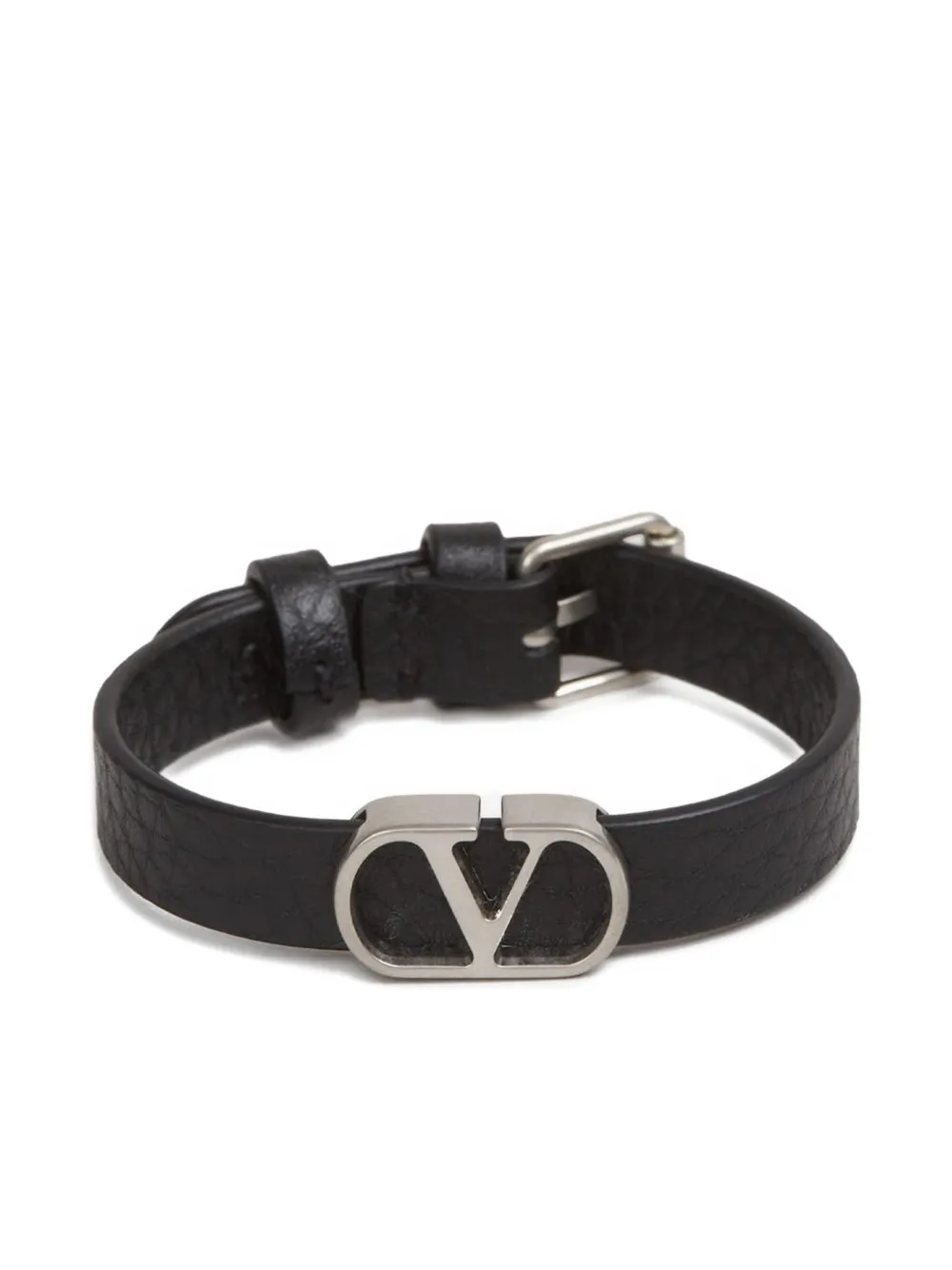 Кожаный браслет с логотипом VLogo Valentino Garavani, черный
Кожаный браслет с логотипом VLogo Valentino Garavani, черный