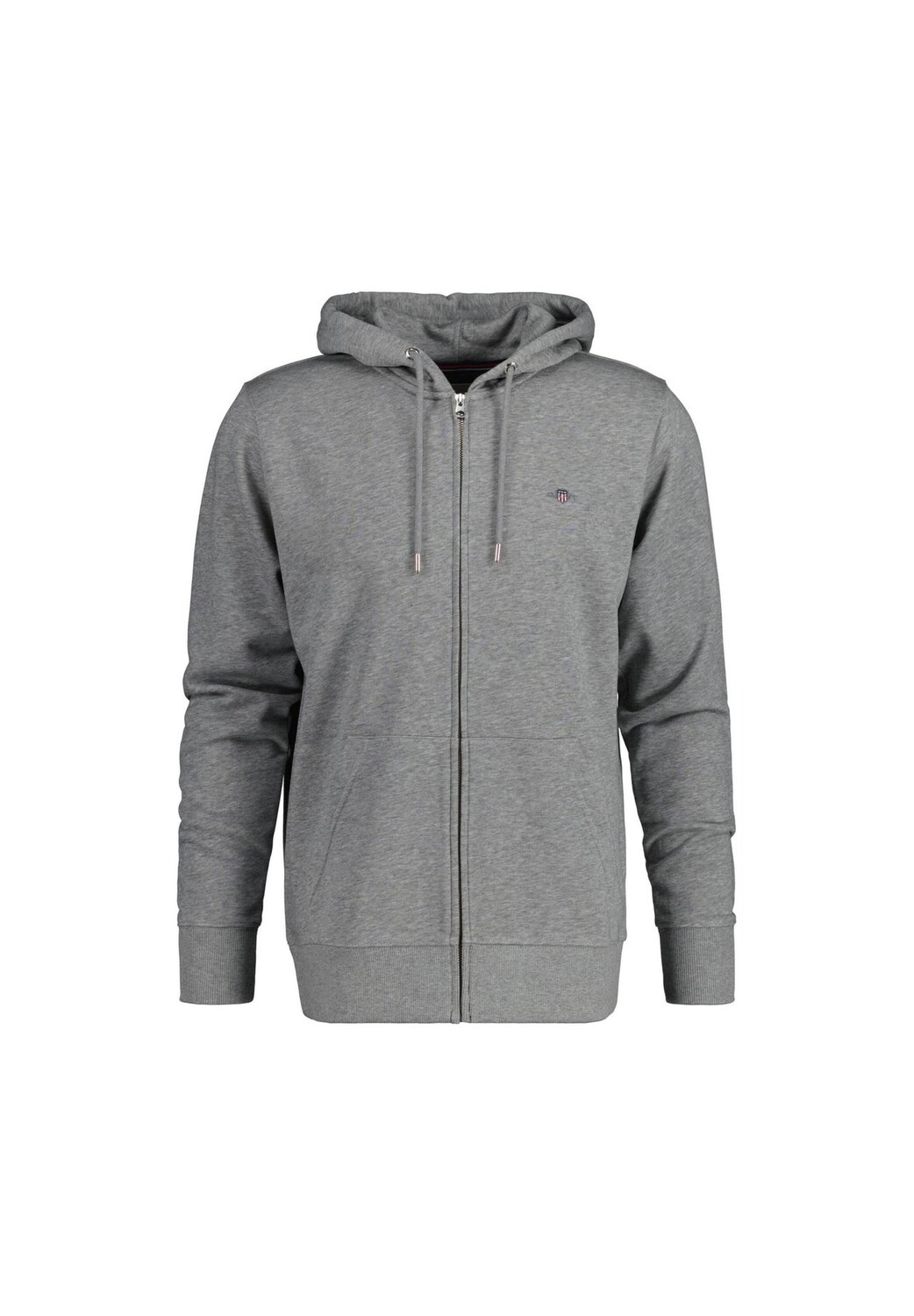 Толстовка мужская - REGULAR SHIELD FULL ZIP HOODIE, капюшон, микс хлопка GANT, серый
Толстовка мужская - REGULAR SHIELD FULL ZIP HOODIE, капюшон, микс хлопка GANT, серый