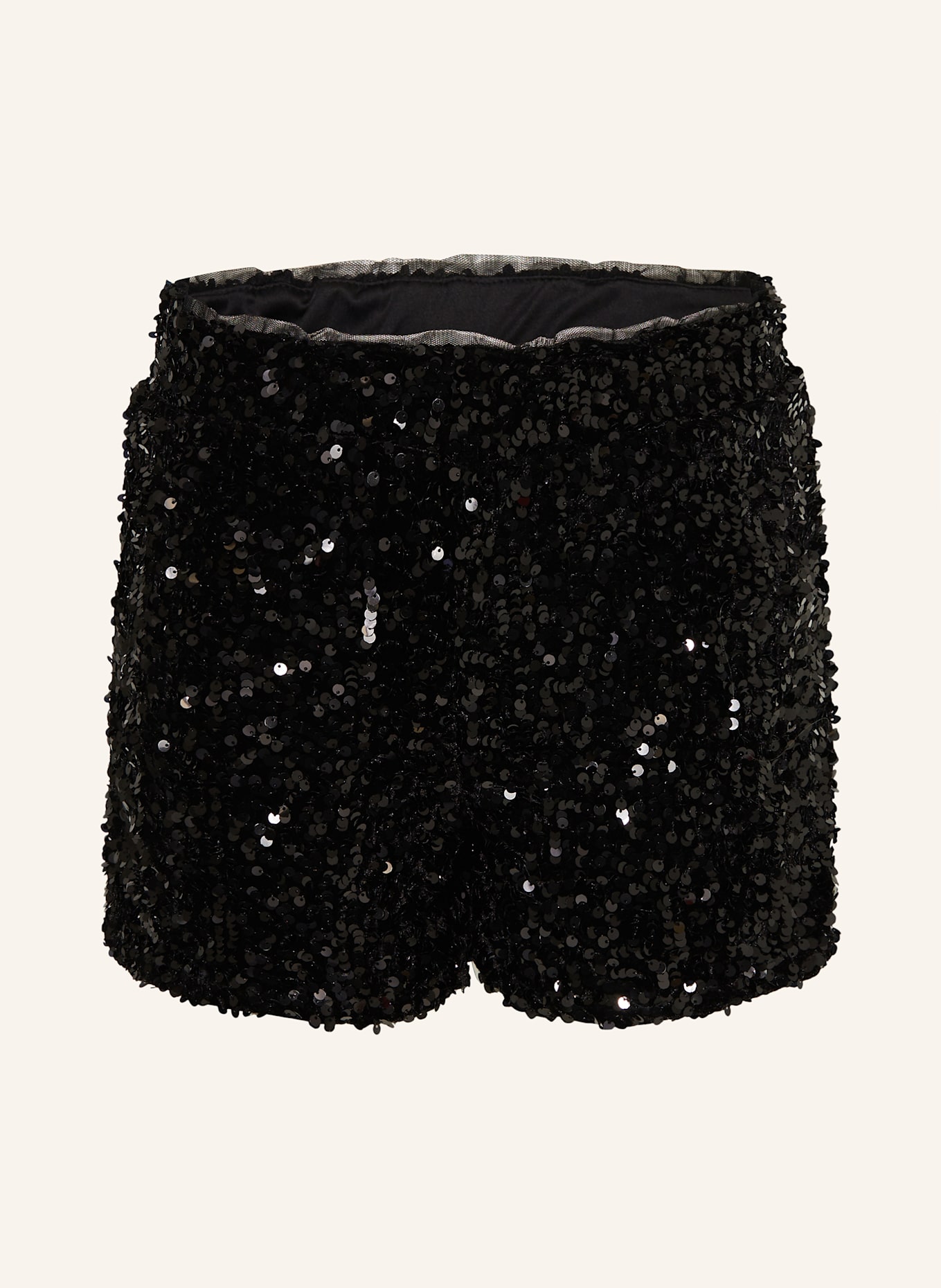 Бархатные шорты с пайетками Only, черный
Бархатные шорты с пайетками Only, черный