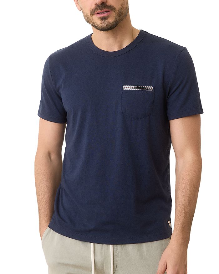 Футболка с вышитым карманом Signature Marine Layer, синий
Футболка с вышитым карманом Signature Marine Layer, синий