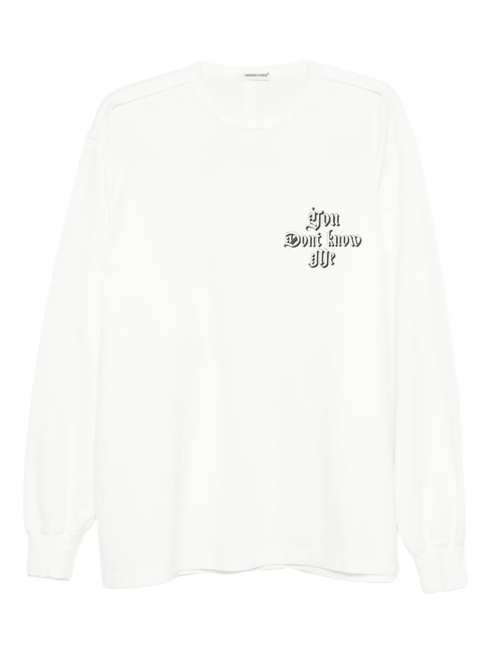 Футболка с длинными рукавами и графическим принтом Undercover, белый
Футболка с длинными рукавами и графическим принтом Undercover, белый