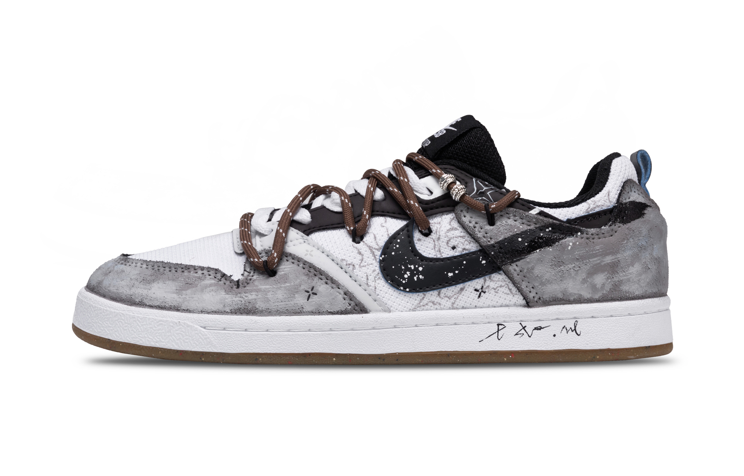 Мужские низкие кроссовки для скейтбординга SB Alleyoop Gothic Gray Light Gray Nike, светло-серый
Мужские низкие кроссовки для скейтбординга SB Alleyoop Gothic Gray Light Gray Nike, светло-серый