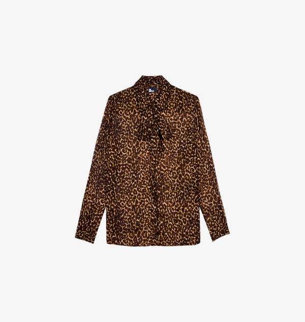 Рубашка из атласа с длинными рукавами и леопардовым принтом The Kooples, цвет leopard
Рубашка из атласа с длинными рукавами и леопардовым принтом The Kooples, цвет leopard