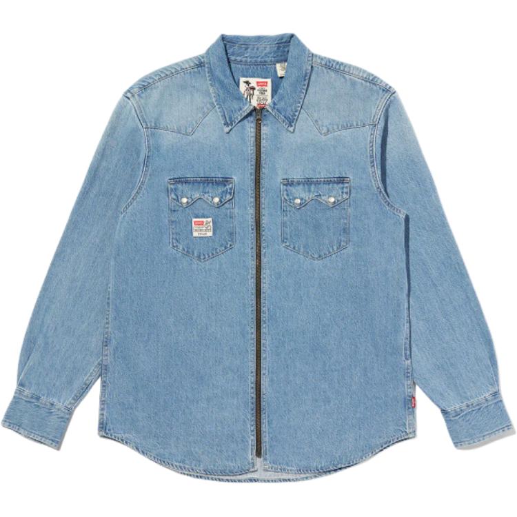 Рубашка Levi's Denim Zip front Jacket Levis, синий
Рубашка Levi's Denim Zip front Jacket Levis, синий