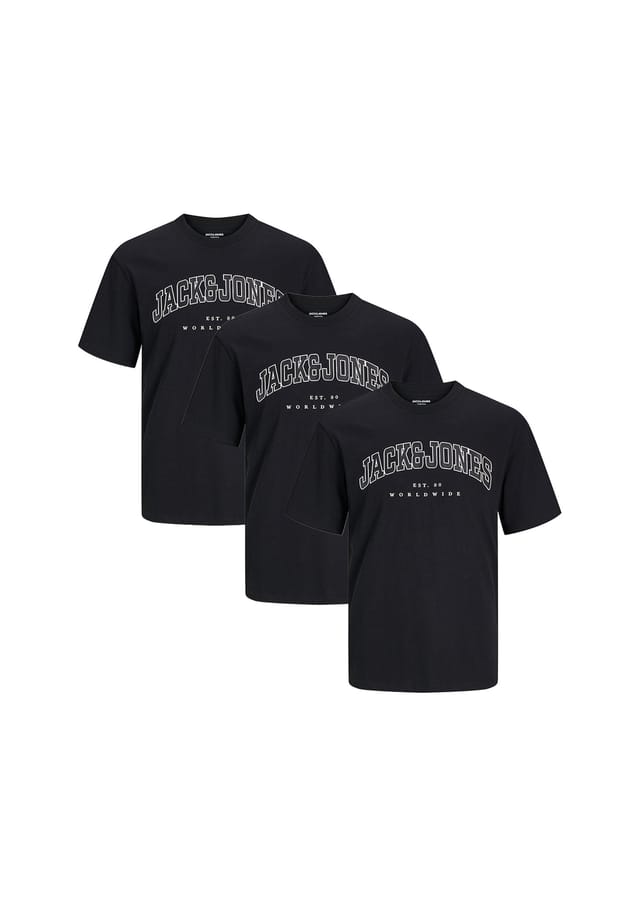 Футболка в упаковке из 3 шт. Caleb varsity Jack & Jones, черный
Футболка в упаковке из 3 шт. Caleb varsity Jack & Jones, черный
