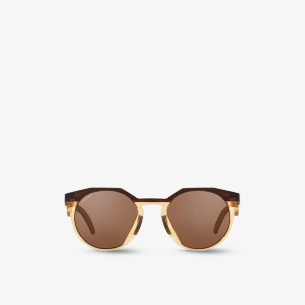 Солнцезащитные очки Oo9242 в круглой оправе из ацетата черепахового цвета Oakley, коричневый 
Солнцезащитные очки Oo9242 в круглой оправе из ацетата черепахового цвета Oakley, коричневый