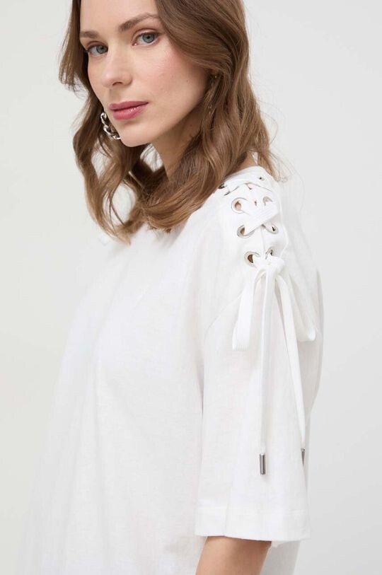 Хлопковая футболка Pinko, бежевый
Хлопковая футболка Pinko, бежевый