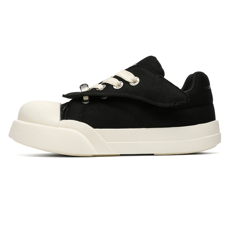 FAPAI Износостойкие противоскользящие скейтерские кеды унисекс черно-белые мужские, цвет Black White (Men's Size)
FAPAI Износостойкие противоскользящие скейтерские кеды унисекс черно-белые мужские, цвет Black White (Men's Size)