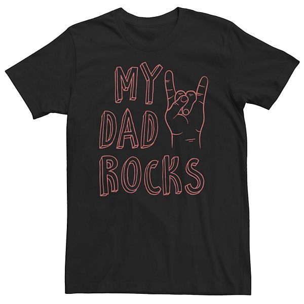 Футболка с принтом My Dad Rocks для папы больших размеров Licensed Character
Футболка с принтом My Dad Rocks для папы больших размеров Licensed Character