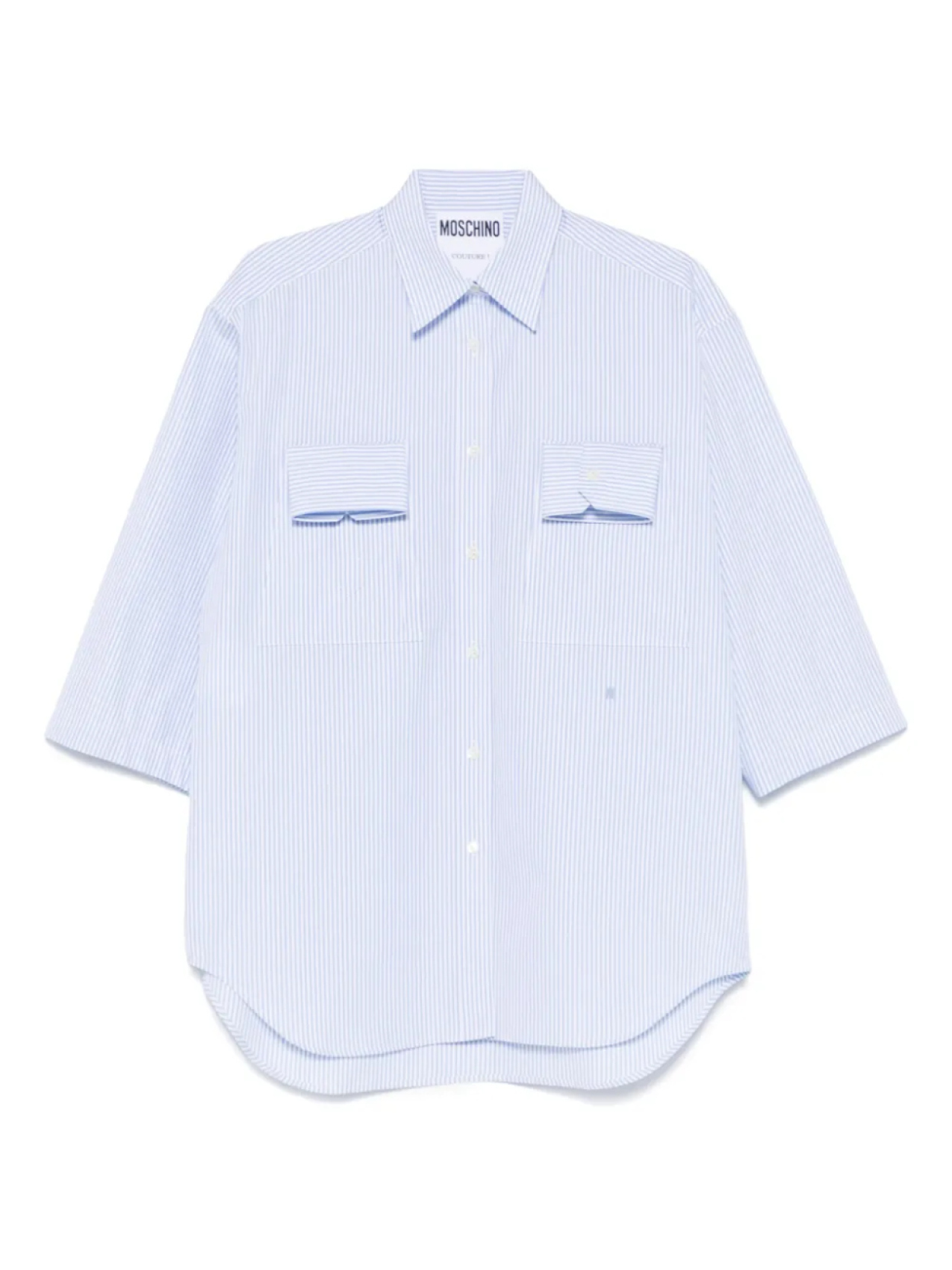 Рубашка в полоску Moschino, синий
Рубашка в полоску Moschino, синий