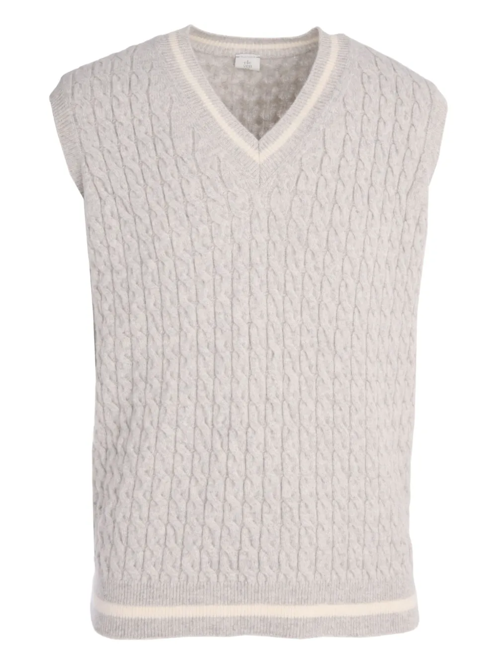 Свитер фактурной вязки с V-образным вырезом Eleventy, серый
Свитер фактурной вязки с V-образным вырезом Eleventy, серый