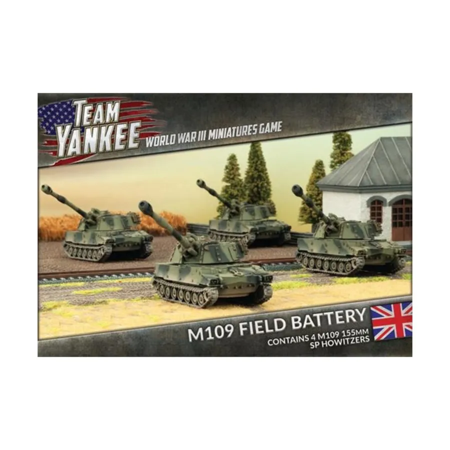 Полевая батарея М109, Team Yankee - World War III - British Army (1:100)
Полевая батарея М109, Team Yankee - World War III - British Army (1:100)
