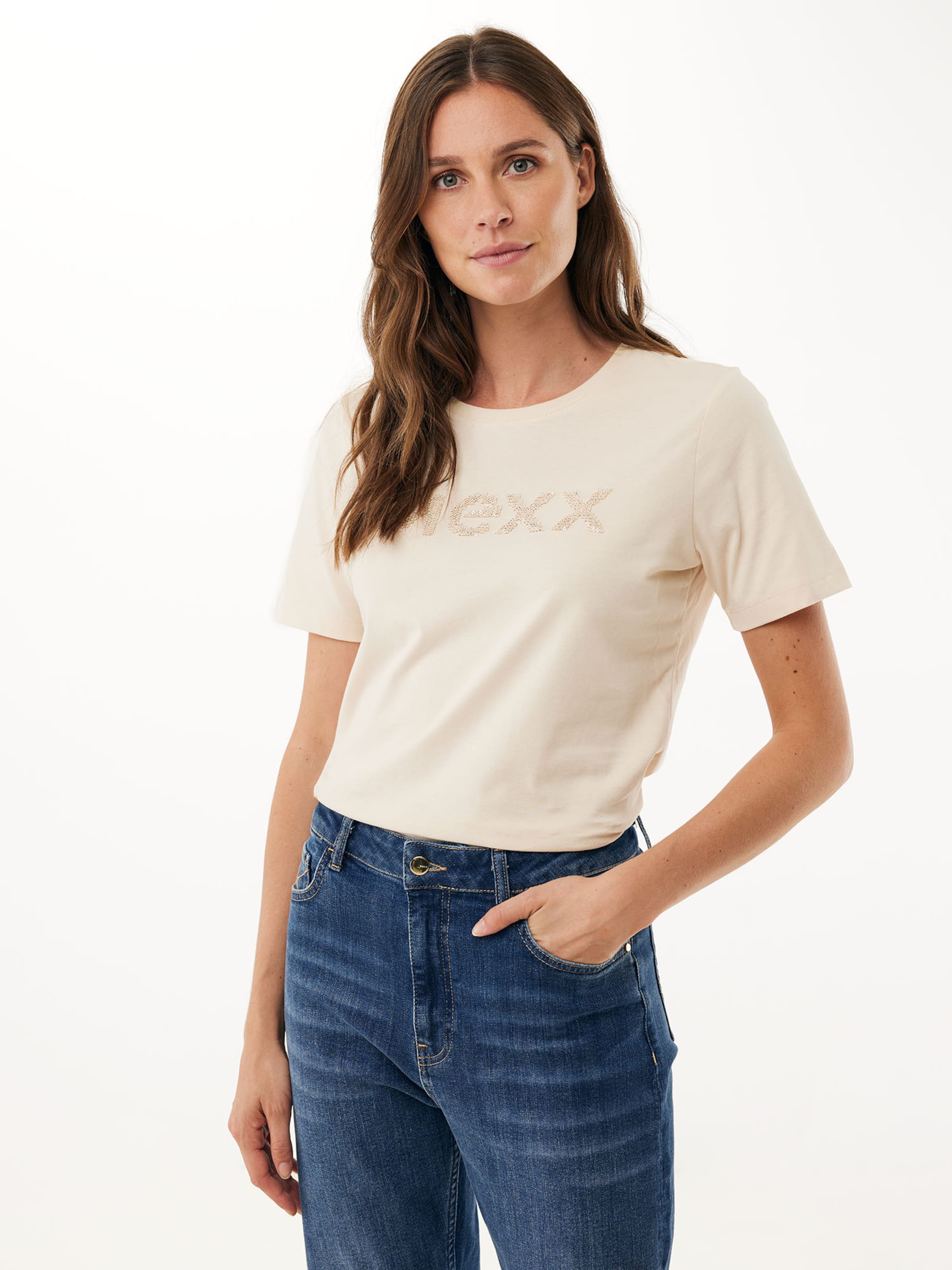 MEXX Футболка 'Clover' в цвете Cream
MEXX Футболка 'Clover' в цвете Cream