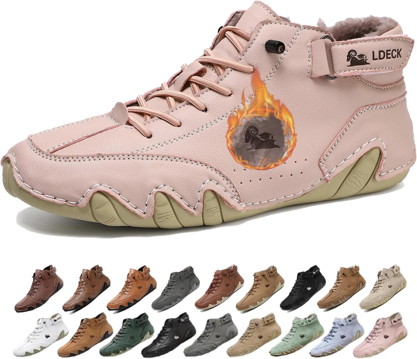 Мужские водонепроницаемые зимние снежные ботинки с ортопедической поддержкой: легкие противоскользящие походные ботинки с теплой дышащей подкладкой для комфорта при ходьбе в холодную погоду весь день Generic, розовый
Мужские водонепроницаемые зимние снежные ботинки с ортопедической поддержкой: легкие противоскользящие походные ботинки с теплой дышащей подкладкой для комфорта при ходьбе в холодную погоду весь день Generic, розовый