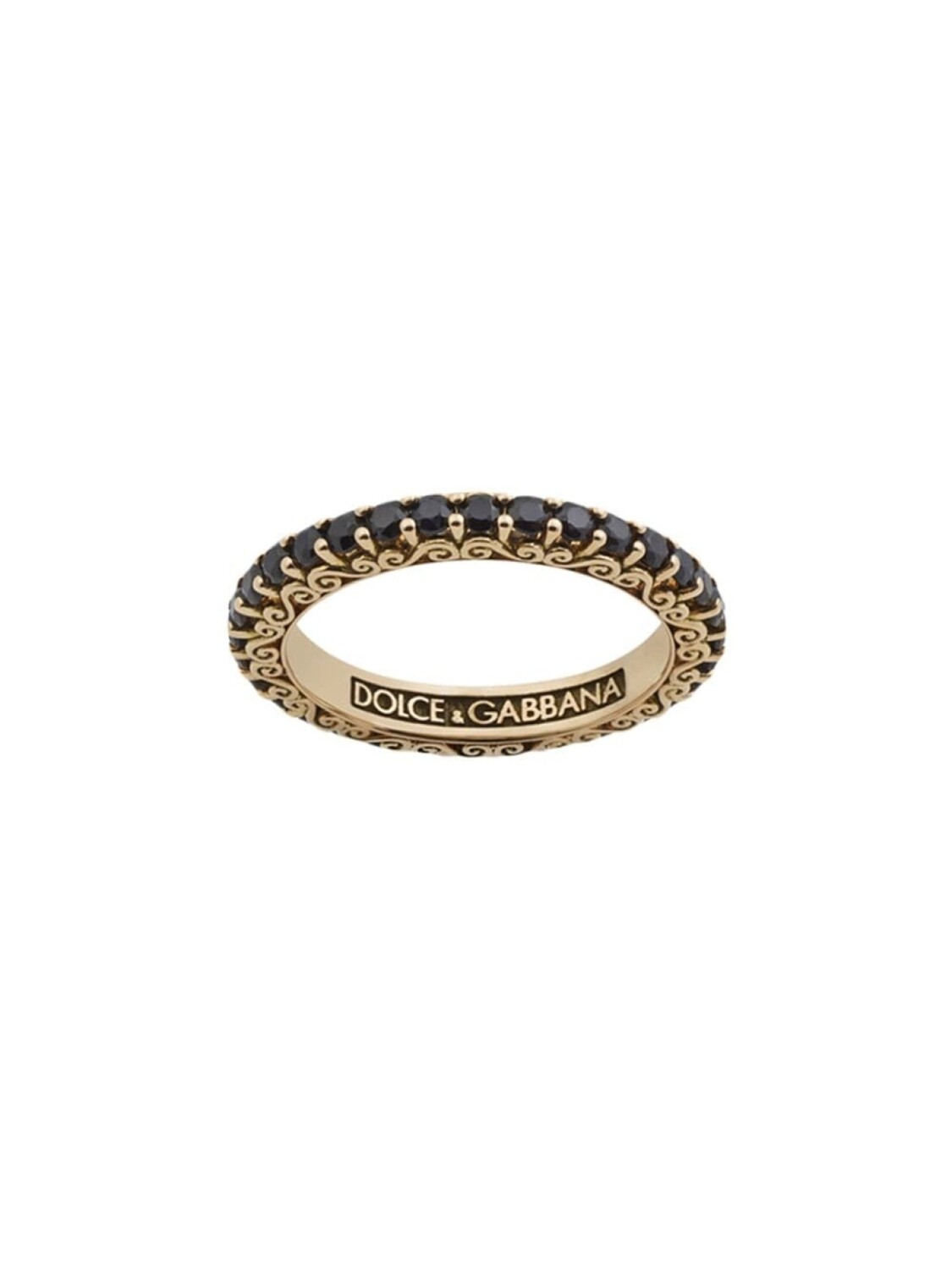 Кольцо Sicily из желтого золота с сапфиром Dolce & Gabbana, черный
Кольцо Sicily из желтого золота с сапфиром Dolce & Gabbana, черный