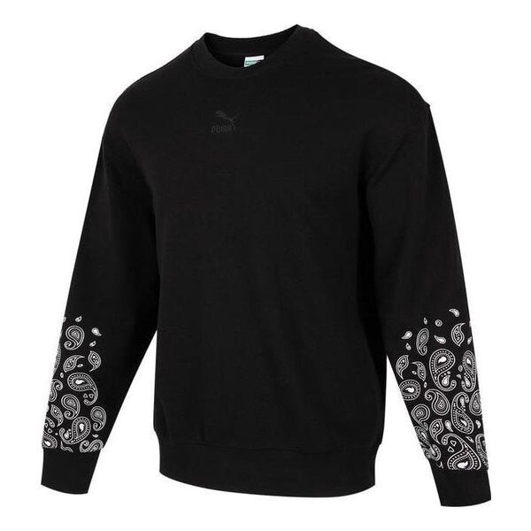 Свитер paisley graphic crew 'black' Puma, черный 
Свитер paisley graphic crew 'black' Puma, черный