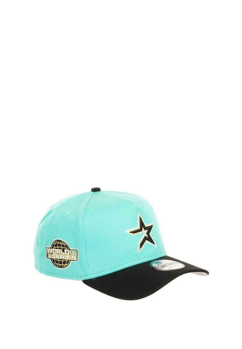 Бейсболка HOUSTON ASTROS MLB WORLD SERIES SIDEPATCH COOPERSTOWN 9FORTY A-FRAME SNAPBACK New Era, цвет turquoise
Бейсболка HOUSTON ASTROS MLB WORLD SERIES SIDEPATCH COOPERSTOWN 9FORTY A-FRAME SNAPBACK New Era, цвет turquoise