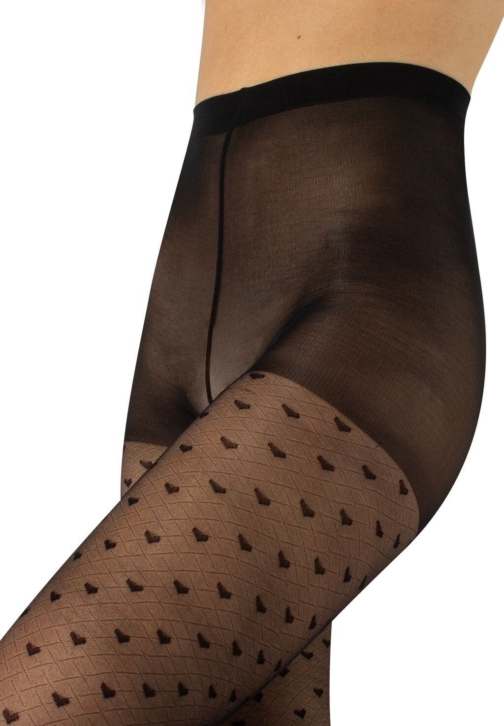 Колготки HEARTS PATTERN Calzitaly, черный
Колготки HEARTS PATTERN Calzitaly, черный