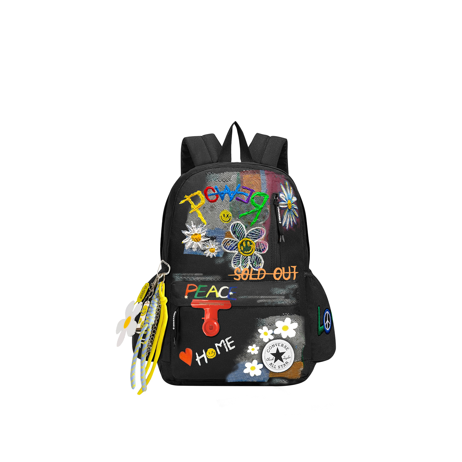 Converse Полиэстеровый рюкзак унисекс черный, Black
Converse Полиэстеровый рюкзак унисекс черный, Black