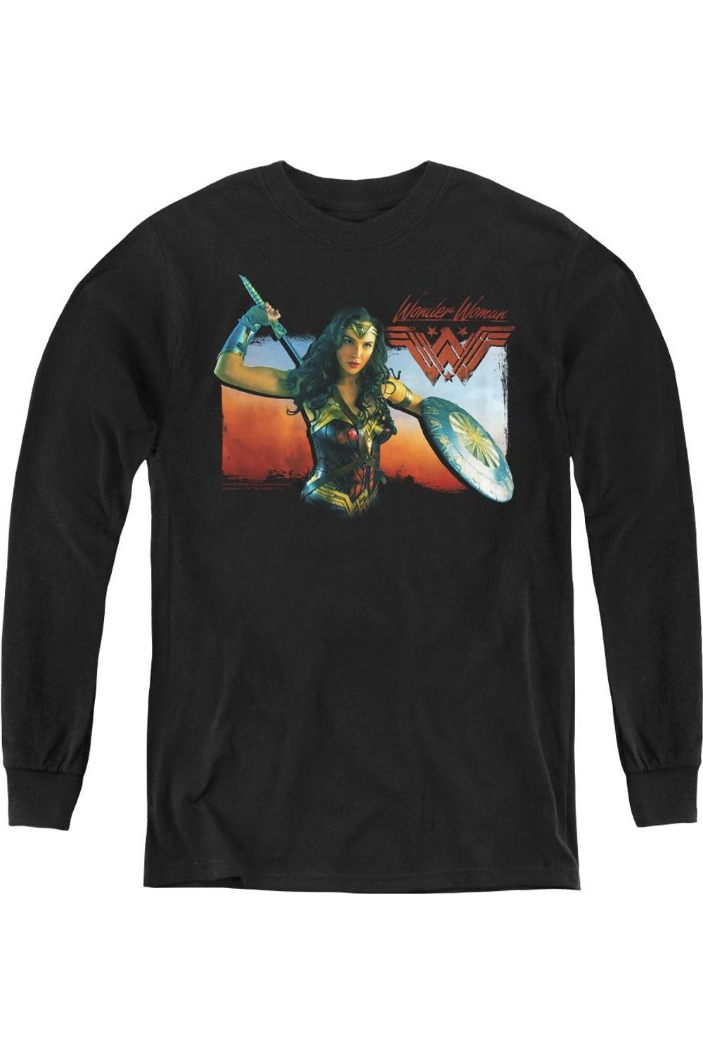 Футболка с длинным рукавом "Чудо-женщина" для молодежи Gildan, черный
Футболка с длинным рукавом "Чудо-женщина" для молодежи Gildan, черный