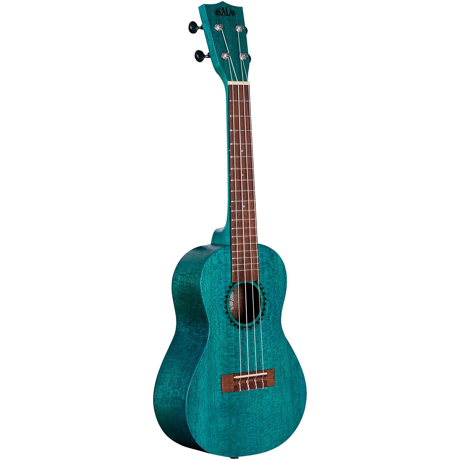 Кала Меранти Концертная гавайская гитара Blue Stain Kala 
Кала Меранти Концертная гавайская гитара Blue Stain Kala