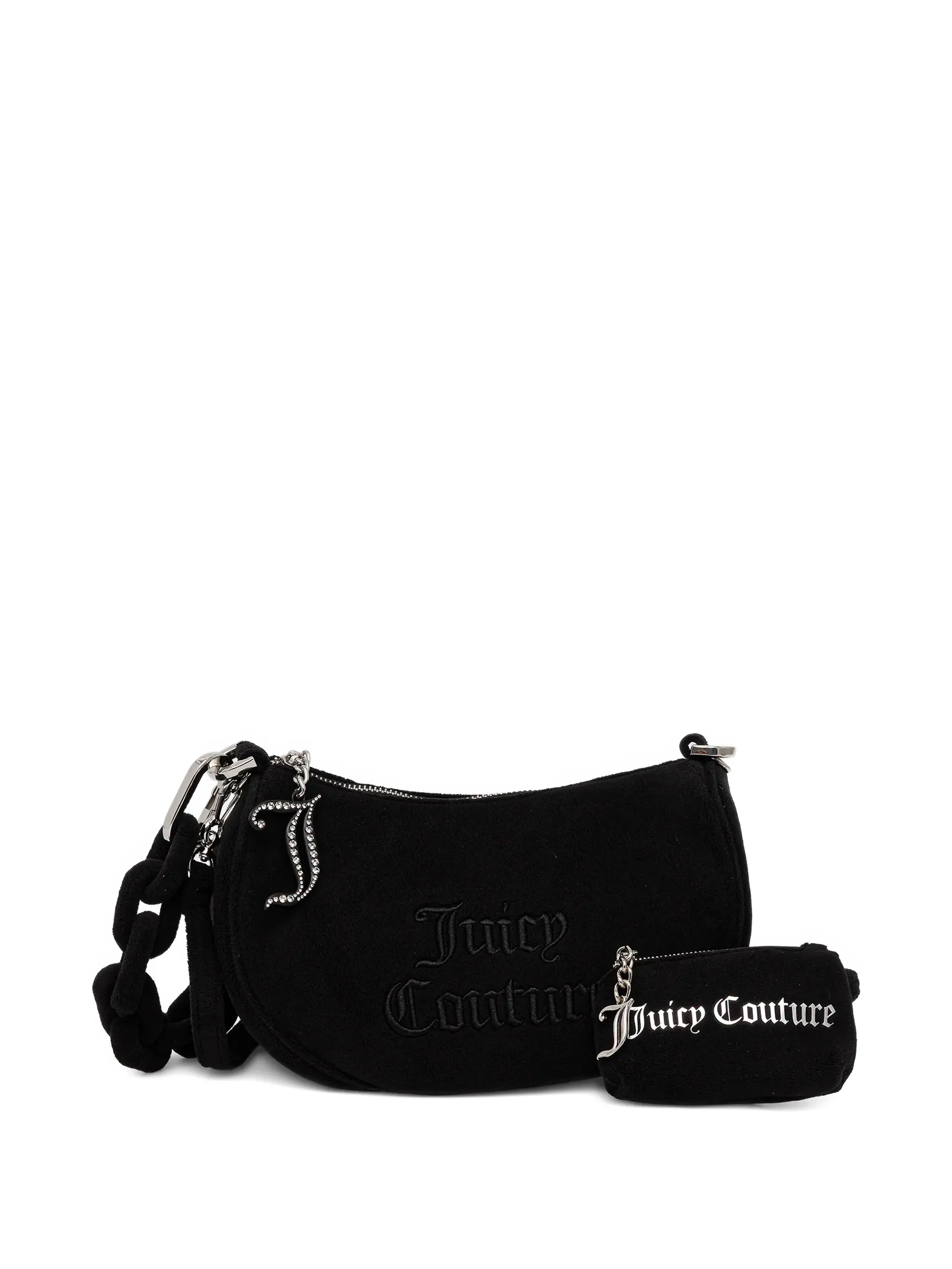 Сумка через плечо с логотипом и застежкой на молнию Juicy Couture, черный
Сумка через плечо с логотипом и застежкой на молнию Juicy Couture, черный