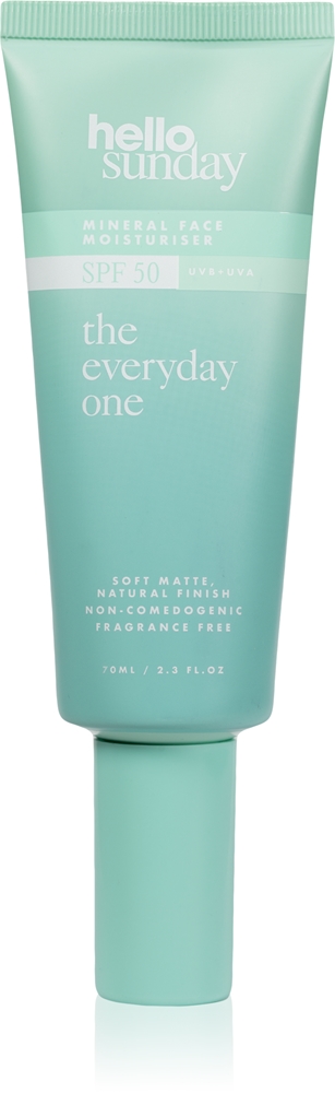 Минеральный крем на каждый день для увлажнения и укрепления кожи Hello Sunday, spf 50 70 мл
Минеральный крем на каждый день для увлажнения и укрепления кожи Hello Sunday, spf 50 70 мл