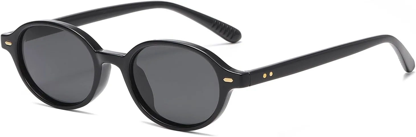 Солнцезащитные очки POLARKING в стиле ретро, овальные, для женщин и мужчин. Модные дизайнерские солнцезащитные очки небольшого размера в стиле 90-х, Black/Smoke
Солнцезащитные очки POLARKING в стиле ретро, овальные, для женщин и мужчин. Модные дизайнерские солнцезащитные очки небольшого размера в стиле 90-х, Black/Smoke