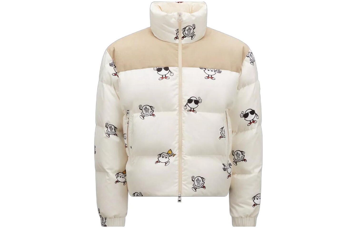 Пуховик мужской бежевый Moncler 
Пуховик мужской бежевый Moncler