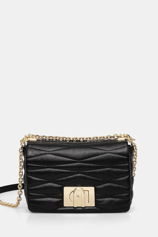 Кожаная сумка Furla, черный
Кожаная сумка Furla, черный