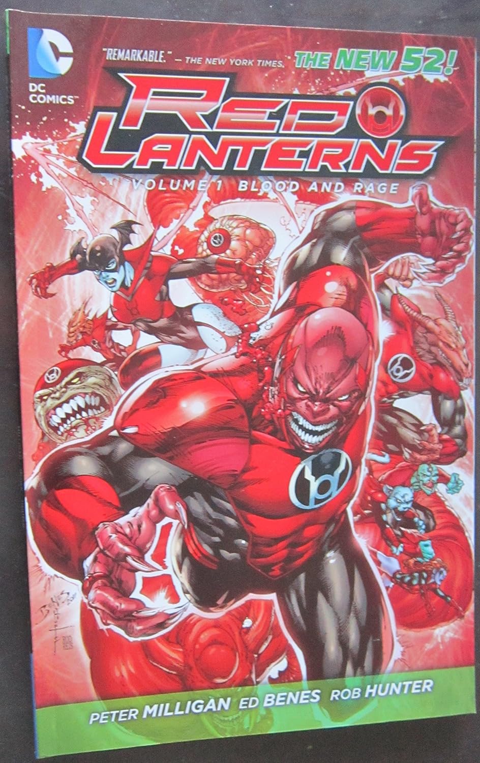 Red Lanterns Vol. 1: Blood and Rage (The New 52) by Milligan, Peter 1st (first) Edition (6/12/2012) (DC Comics)
Red Lanterns Vol. 1: Blood and Rage (The New 52) by Milligan, Peter 1st (first) Edition (6/12/2012) (DC Comics)