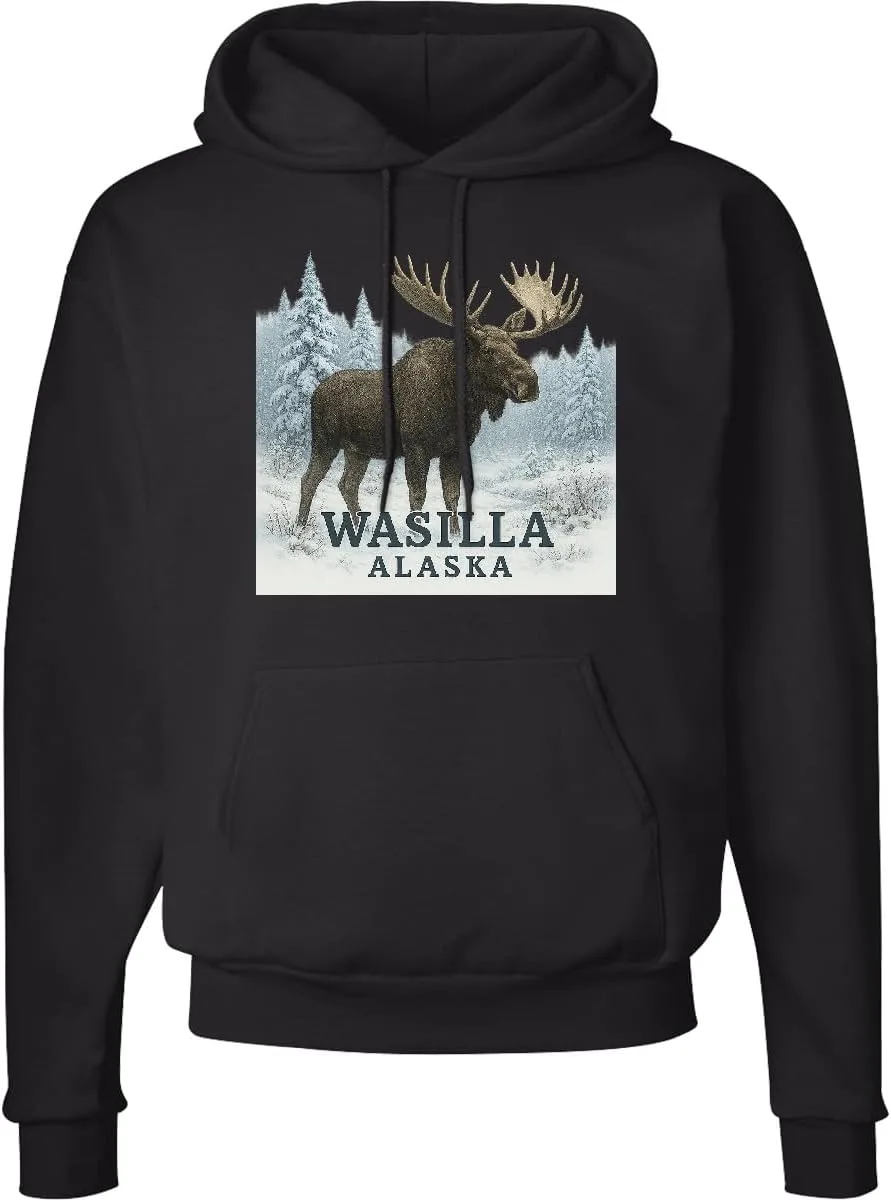 Толстовка с капюшоном Wasilla Alaska Moose inktastic
Толстовка с капюшоном Wasilla Alaska Moose inktastic
