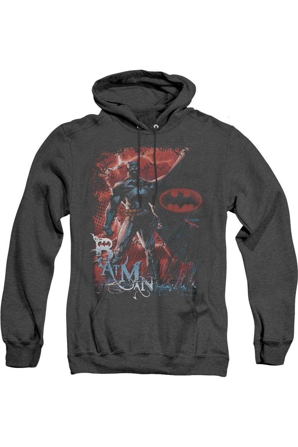 Толстовка с капюшоном Batman Gotham Reign для взрослых Heather Gildan, черный
Толстовка с капюшоном Batman Gotham Reign для взрослых Heather Gildan, черный