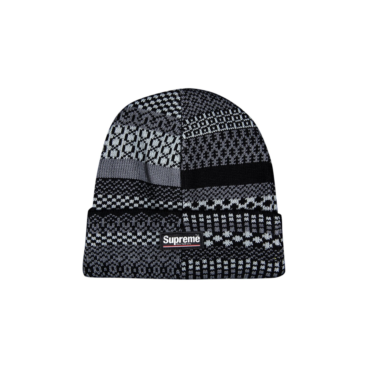 Шапка-бини Supreme с несколькими узорами, цвет Черный
Шапка-бини Supreme с несколькими узорами, цвет Черный