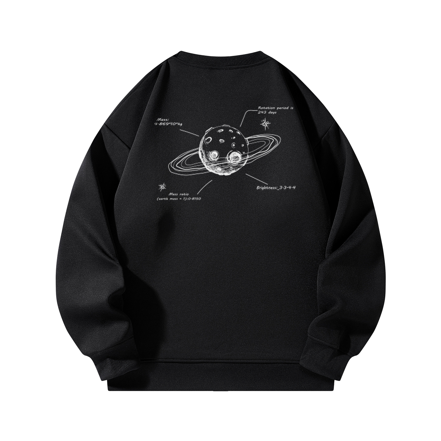 Свитшот мужской YIVIKII, черный
Свитшот мужской YIVIKII, черный