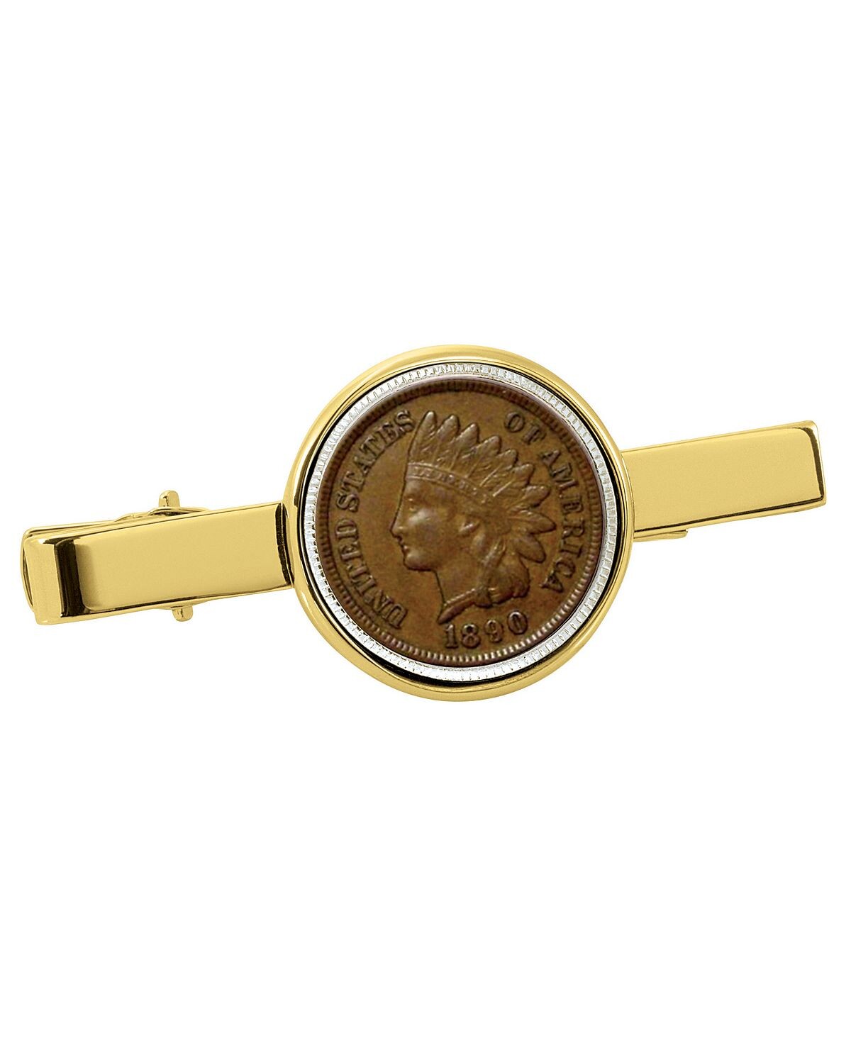 Зажим для галстука в виде индийской монеты-пенни 1800-х годов American Coin Treasures
Зажим для галстука в виде индийской монеты-пенни 1800-х годов American Coin Treasures