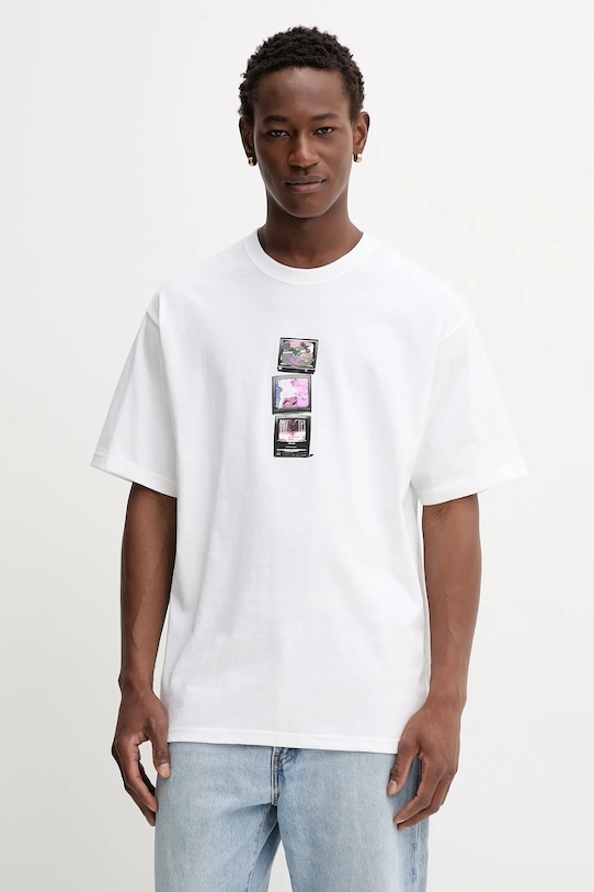 Хлопковая футболка Vans, белый
Хлопковая футболка Vans, белый