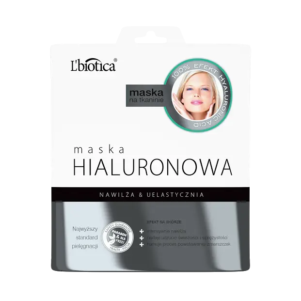L’biotica Maska Hialuronowa тканевая маска для лица, 23 ml
L’biotica Maska Hialuronowa тканевая маска для лица, 23 ml