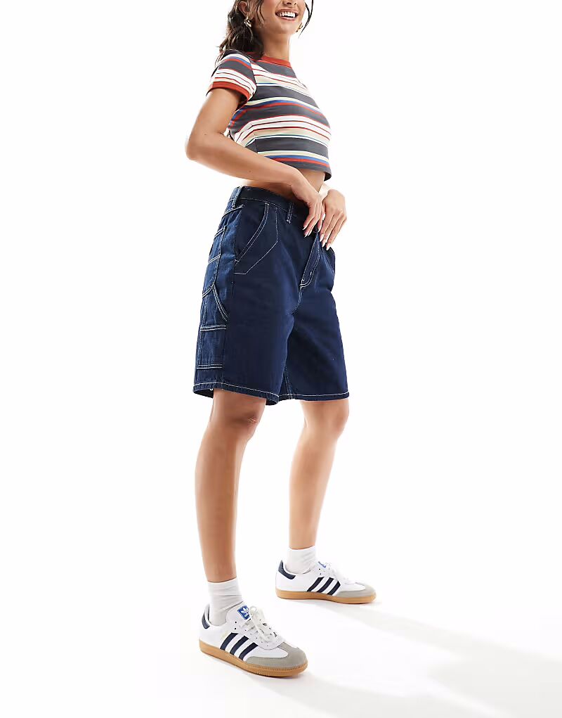 Длинные джинсовые шорты Vans Groundwork цвета индиго
Длинные джинсовые шорты Vans Groundwork цвета индиго