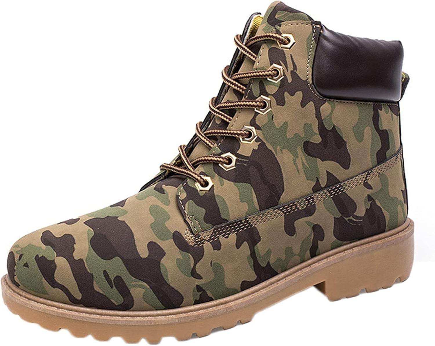 Мужские ботинки Yiozoi на осень и зиму, с высокой шнуровкой до щиколотки, износостойкие, с круглым носком, утепленные и противоскользящие для прогулок на улице, Camouflage Plush
Мужские ботинки Yiozoi на осень и зиму, с высокой шнуровкой до щиколотки, износостойкие, с круглым носком, утепленные и противоскользящие для прогулок на улице, Camouflage Plush