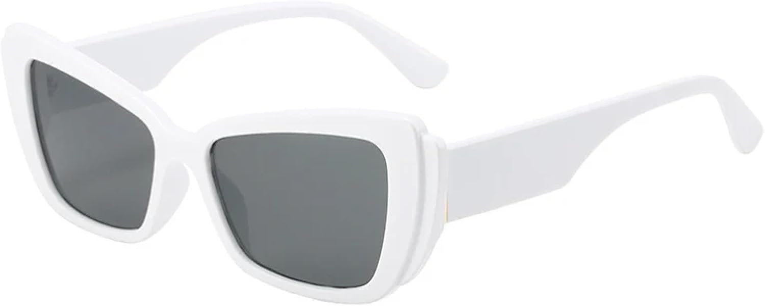 Ретро-солнцезащитные очки «кошачий глаз» для женщин и мужчин, модные, классические, роскошные, трендовые, для активного отдыха, путешествий, вождения, защита от УФ-излучения UV400 TKKTLLT, White Gray
Ретро-солнцезащитные очки «кошачий глаз» для женщин и мужчин, модные, классические, роскошные, трендовые, для активного отдыха, путешествий, вождения, защита от УФ-излучения UV400 TKKTLLT, White Gray