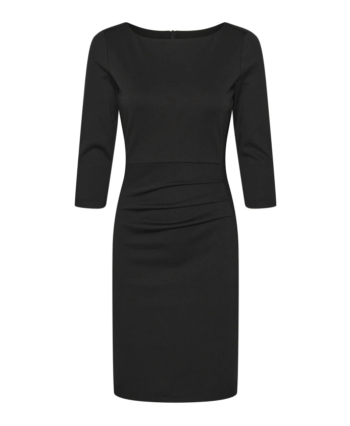 Женственное драпированное платье Kaffe, черный
Женственное драпированное платье Kaffe, черный