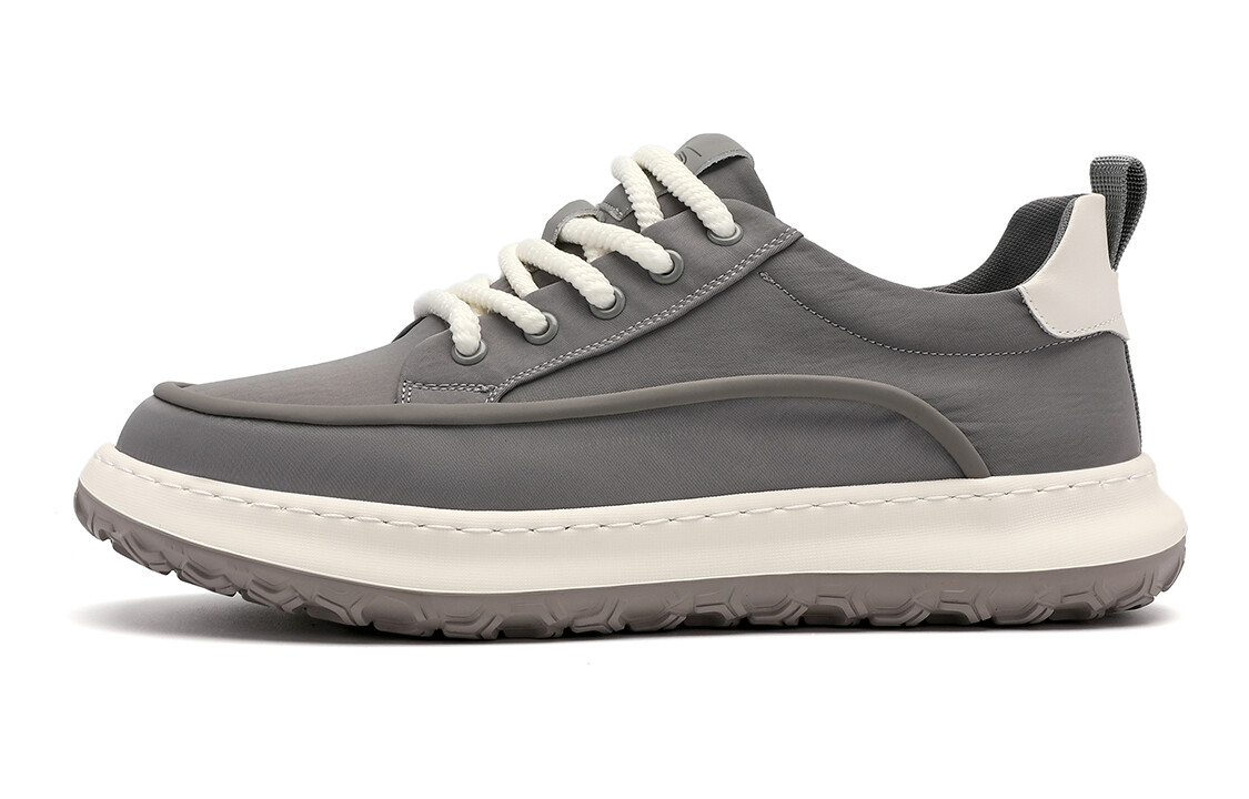 Кеды мужские, обувь для скейтбординга низкая серый Trumppipe
Кеды мужские, обувь для скейтбординга низкая серый Trumppipe